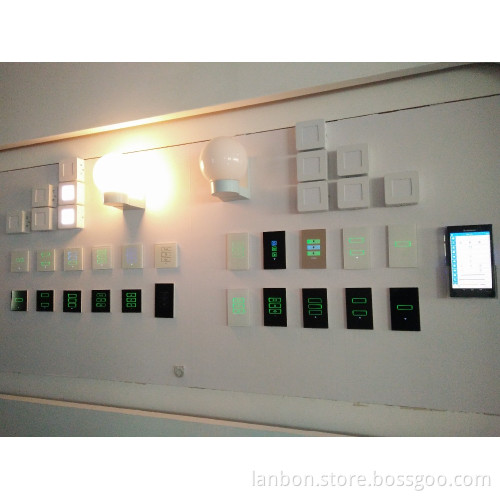 LANBON smart switch built-in wfi model remote control android/ios app smart home automation